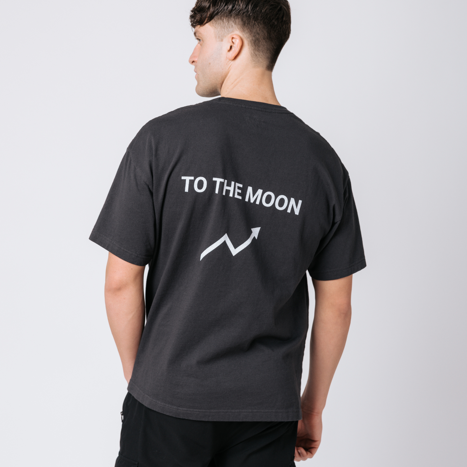 To The Moon Crypto Oversized T-Shirt